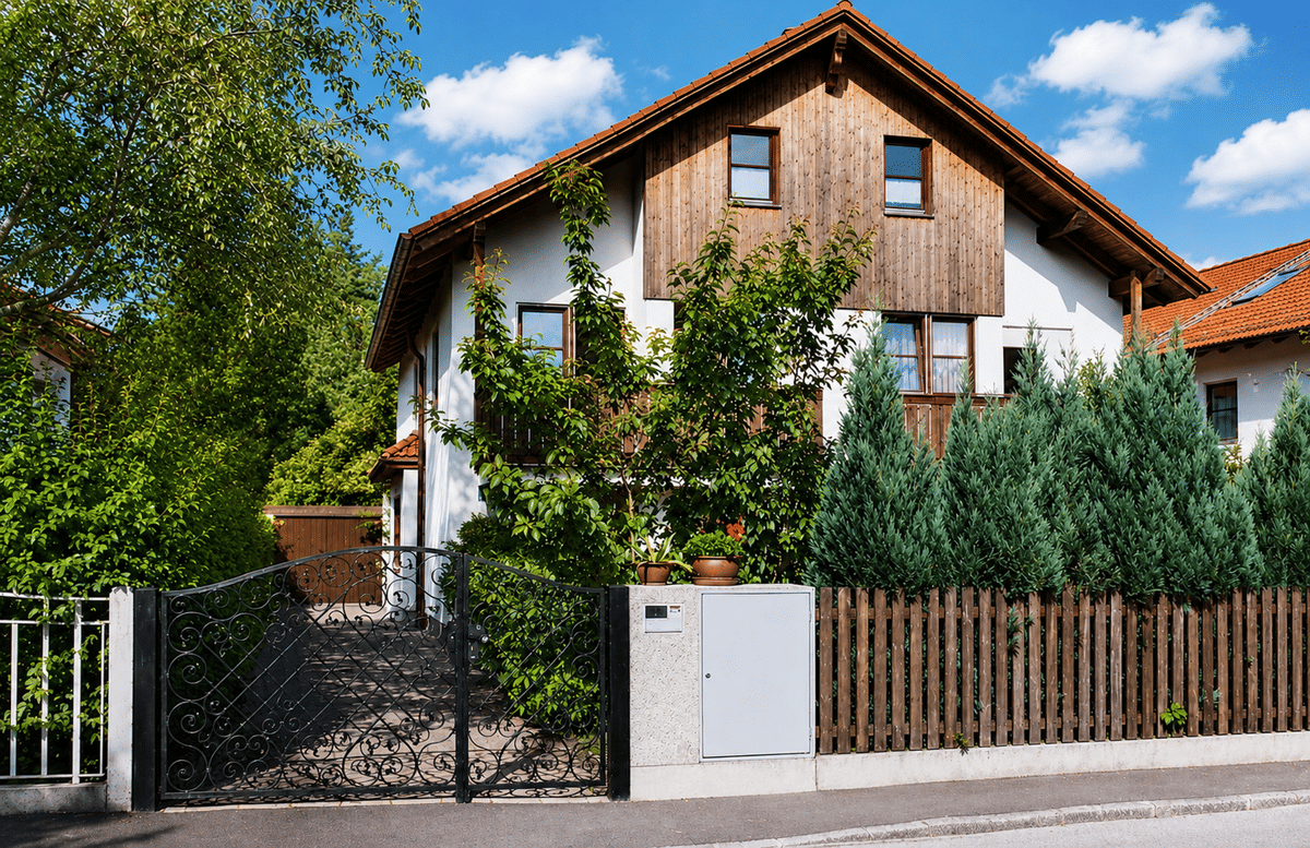 Familienparadies mit Südgarten in begehrter und ruhiger Wohnlage von Waldtrudering – 81827 München – Bild 1 von 9