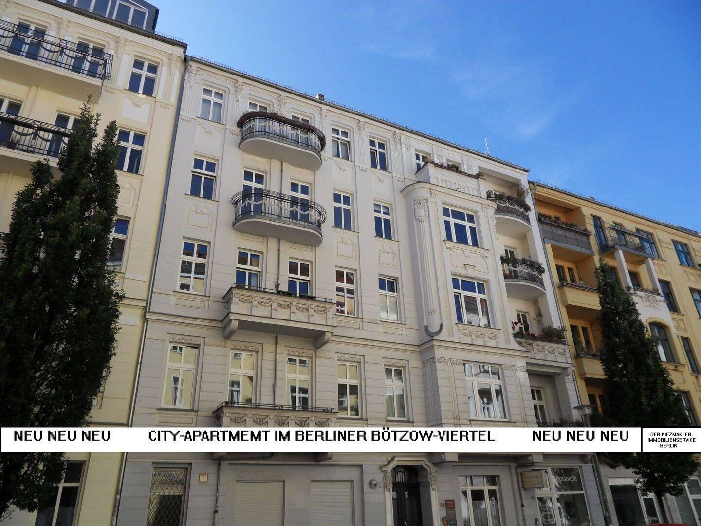 ATTRAKTIVER SOMMERPREIS! Berlin-Prenzlauer Berg im Bötzowviertel City-Apartment in Gründerzeitaltbau, sofort verfügbar