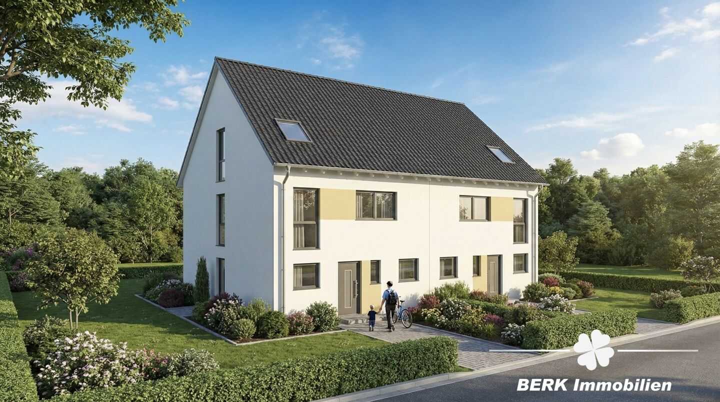 BERK Immobilien - moderne Neubau-Doppelhaushälfte in Sailauf. Ideal für Familien, mit förderfähigem KfW40-Standard – Sailauf – Vorschaubild 2