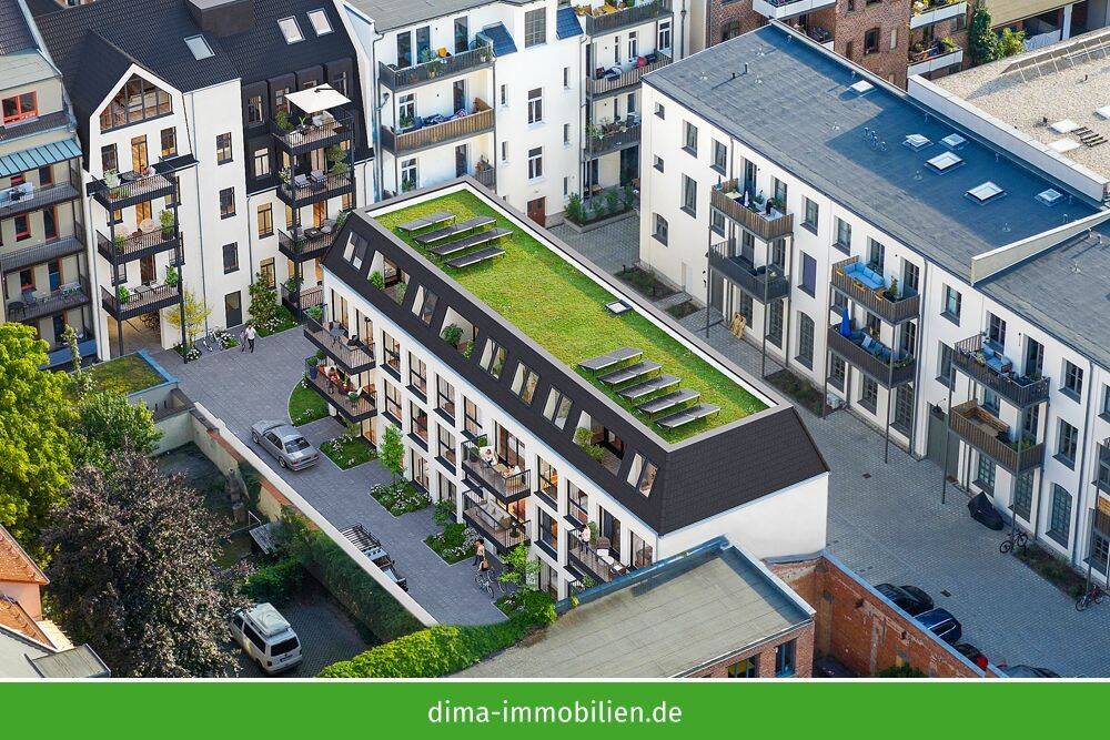 KfW-40-Neubau mit QNG im hippen Plagwitz! Top Familien-Whg. mit Balkon, 2 Bädern, AR, Aufzug u.v.m. – Leipzig – Vorschaubild 7