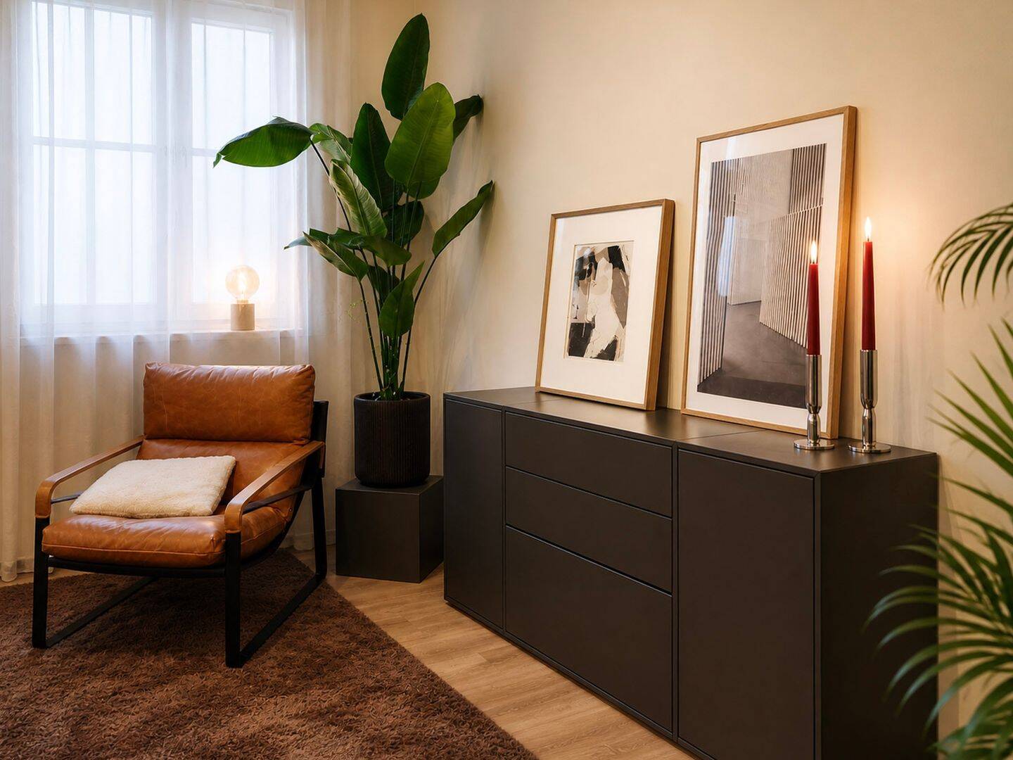 Erstbezug: modern renovierte Maisonette mit Balkon, EBK & Möblierung – Leipzig – Vorschaubild 4
