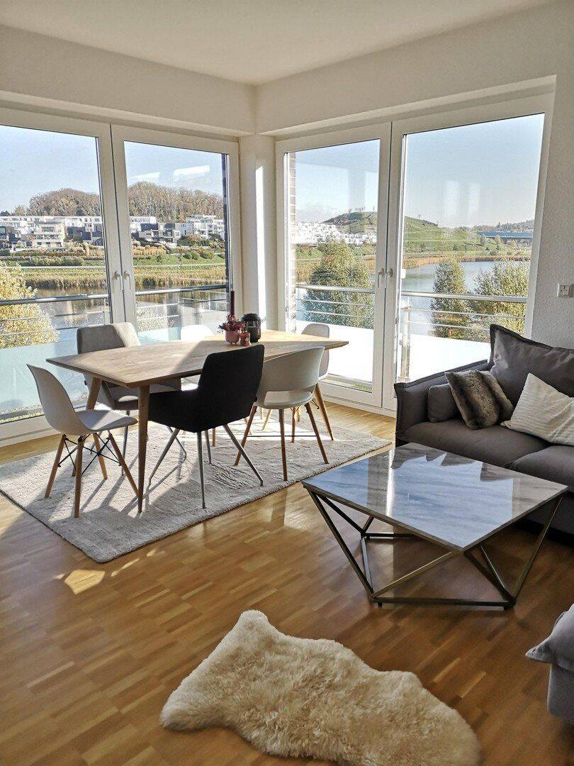 Exklusive 3,5 Zimmer Wohnung, Phoenixsee 1. Reihe, frontale Seesicht – Dortmund – Vorschaubild 3