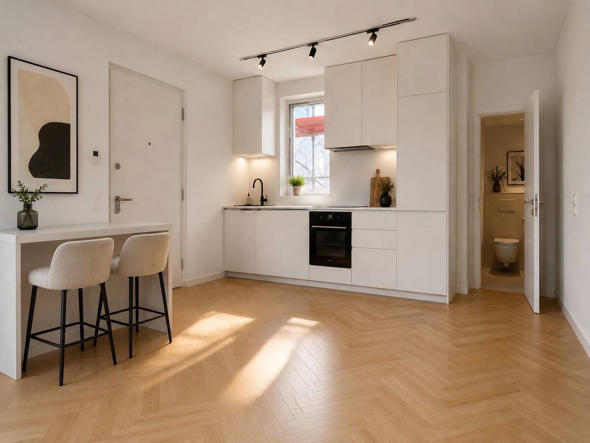 Stilvolles Stadtidyll auf zwei Ebenen mit Balkon, Gartenanteil & energieeffizientem Komfort – 10439 Berlin – Bild 1 von 9