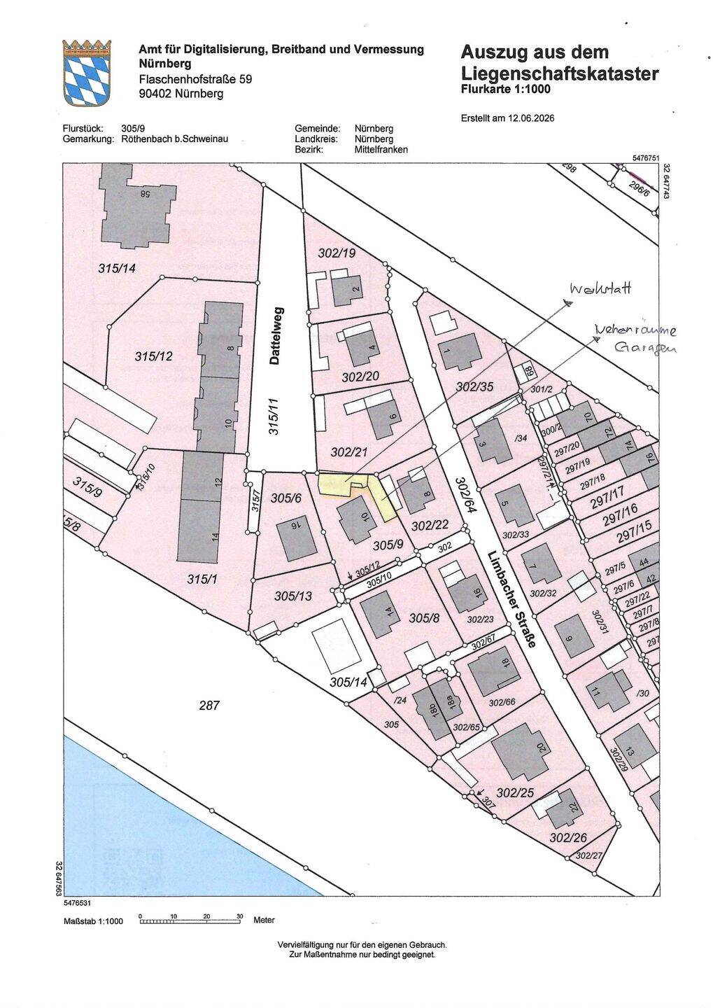 * Haus mit Werkstatt, Garage und Erweiterungspotential * – Nürnberg – Vorschaubild 2