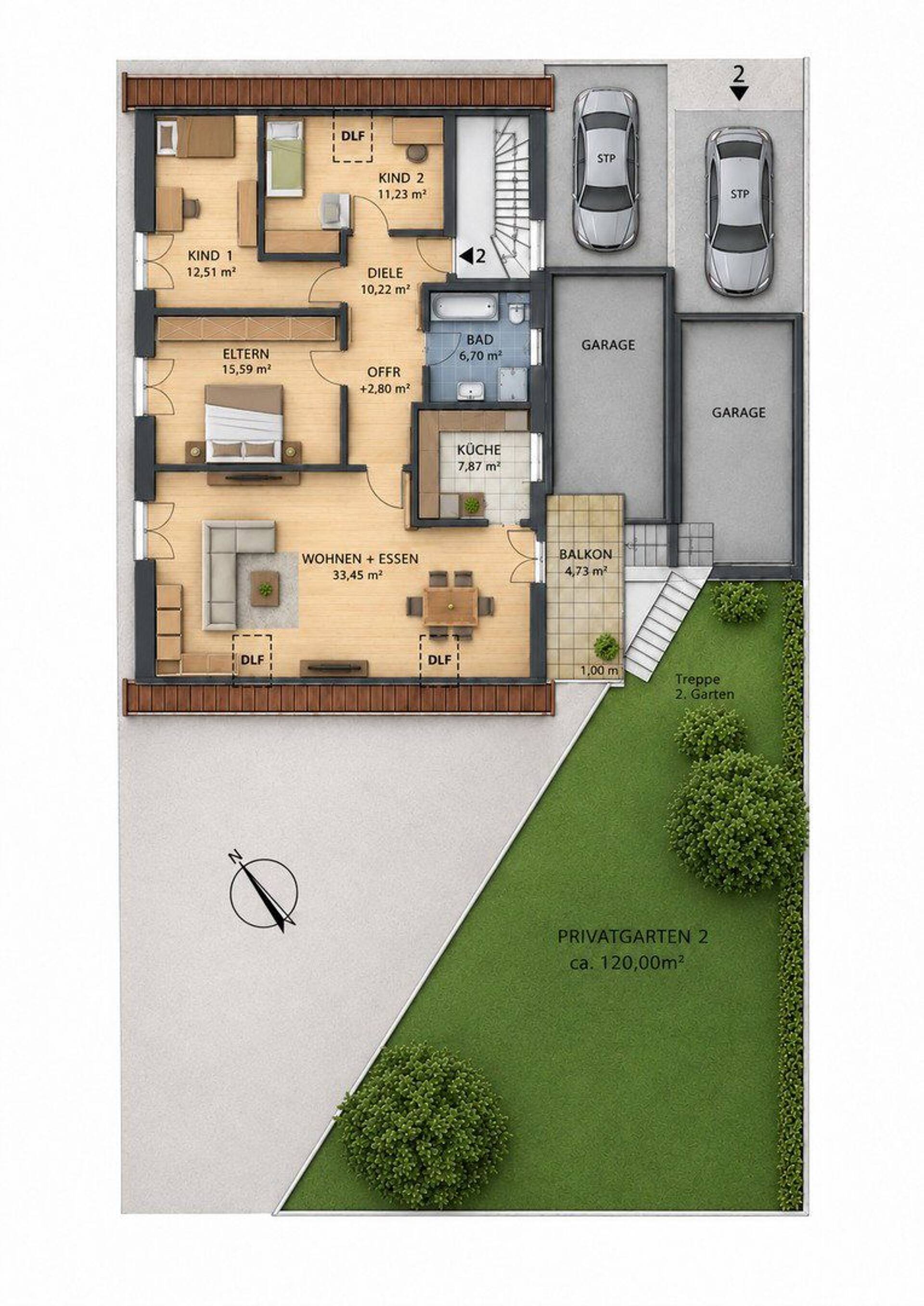 Etagenwohnung in 76726 Germersheim mit 101 m² kaufen