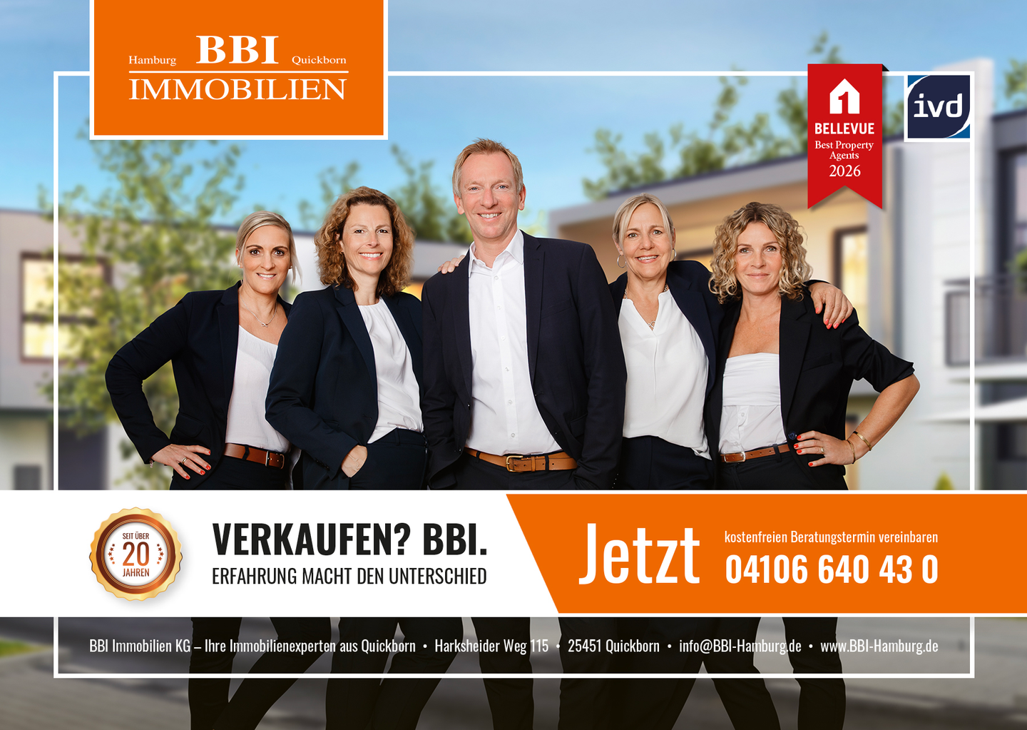 Modernes Stadthaus mit Stil, Komfort und Gartenblick ins Grüne – Quickborn – Vorschaubild 2