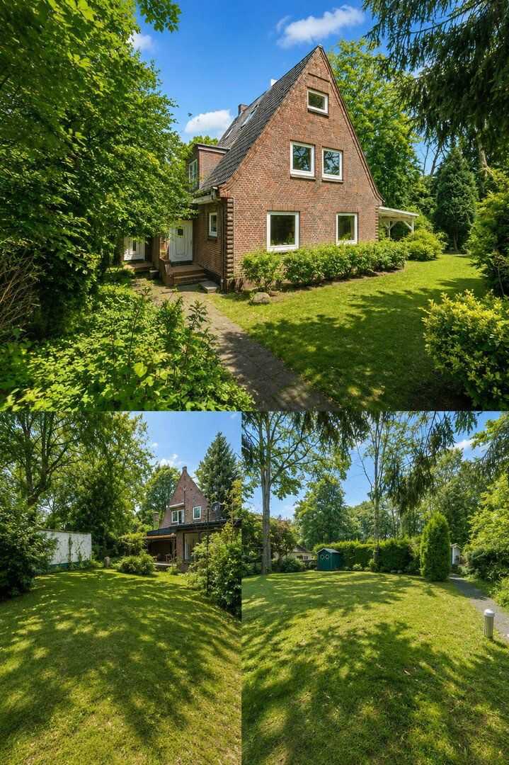 Seltene Gelegenheit in Hamburg-Rissen: Großes Grundstück mit Haus und zusätzlichem Bauplatz