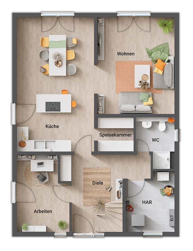 Ein Haus, in dem Liebe zuhause ist – hochwertig geplant, solide umgesetzt. – Haßloch – Vorschaubild 4
