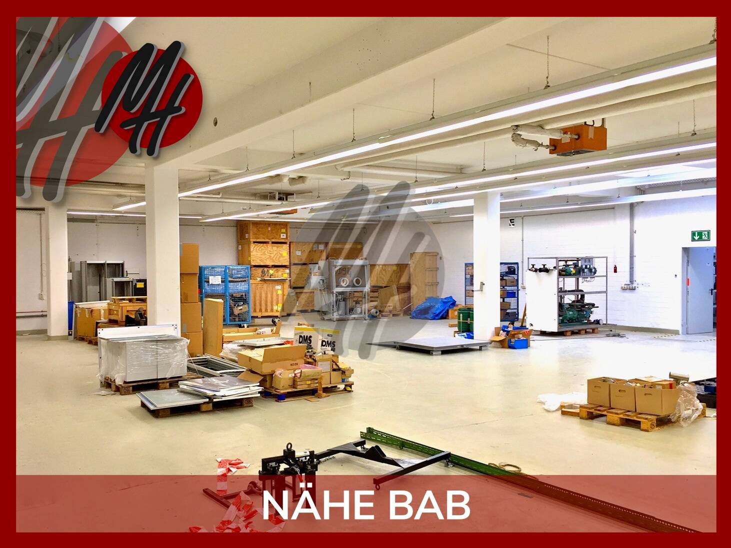 KEINE PROVISION - Lager-/Service (1.100 m²) & Büro (450 m²) zu vermieten