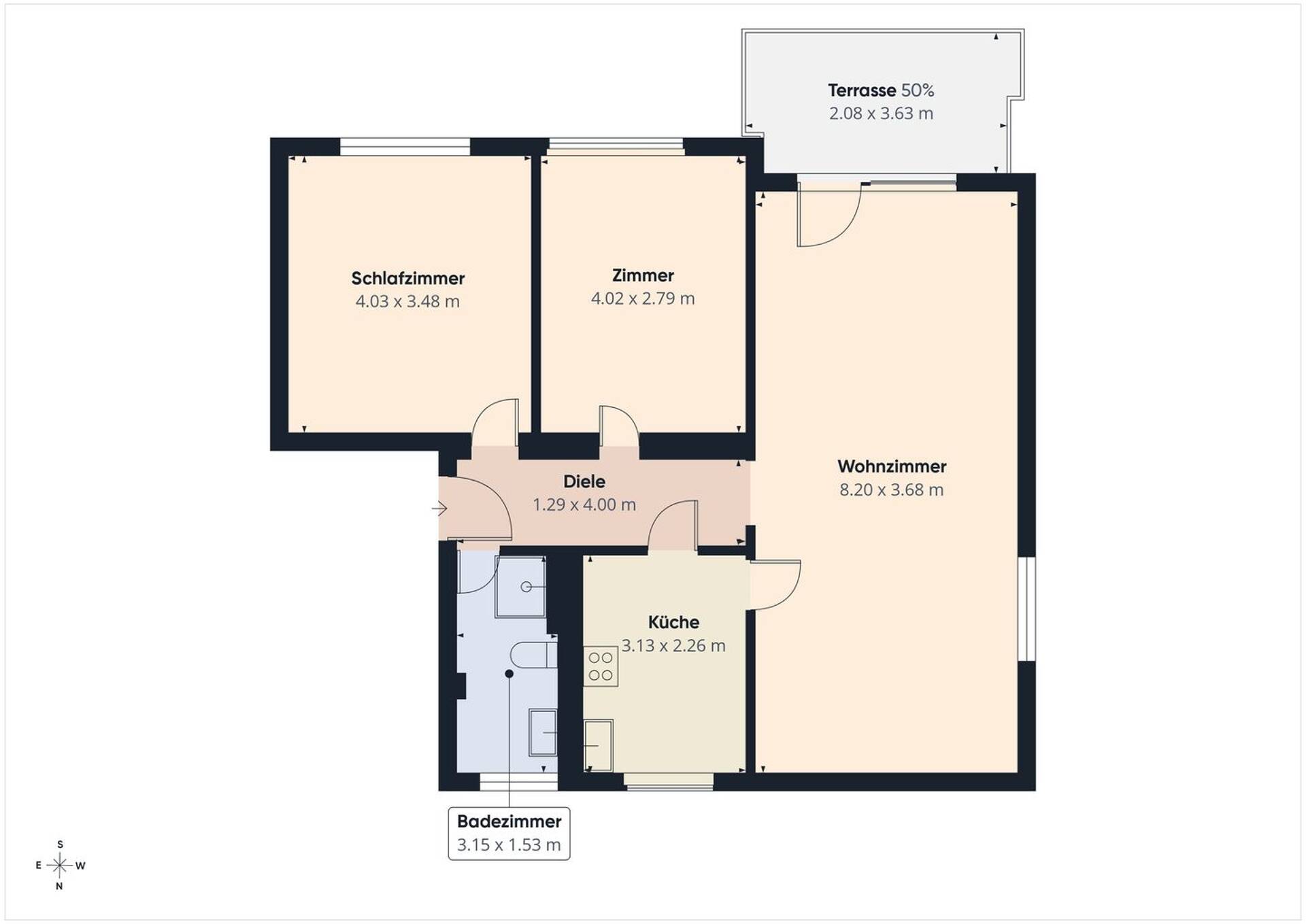 Erdgeschosswohnung in 71332 Waiblingen mit 79,83 m² kaufen
