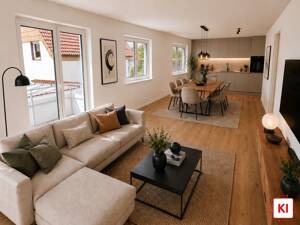 3 Balkone & Südblick ins Grüne, 3-Zimmer-Neubau in München-Allach – 80999 München – Vorschaubild 3