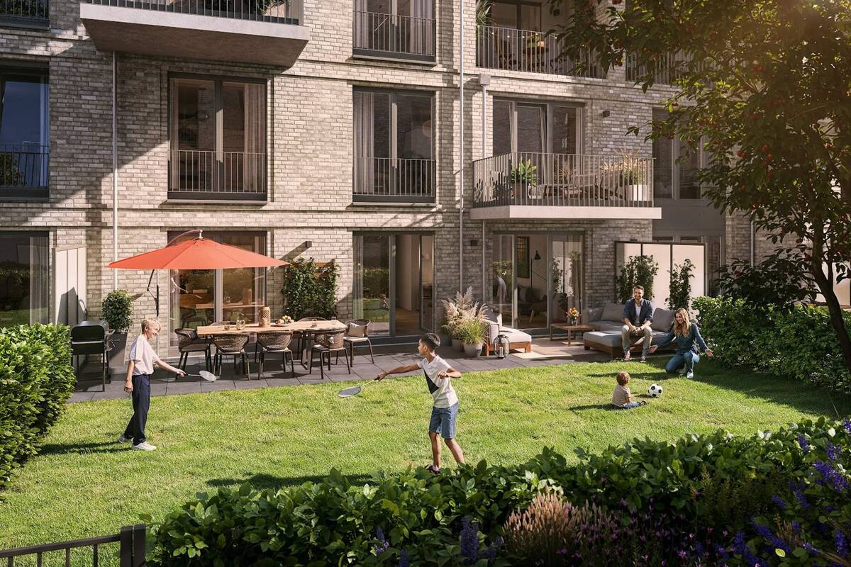 Moderne Mietwohnung mit Garten im grünen Herzen von Groß Borstel – 22453 Hamburg – Bild 1 von 9