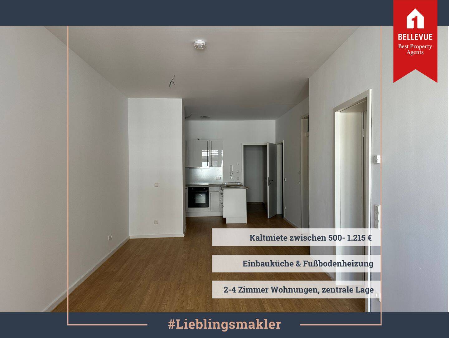 2,5 Zimmer || Küche inklusive || zentrale Lage