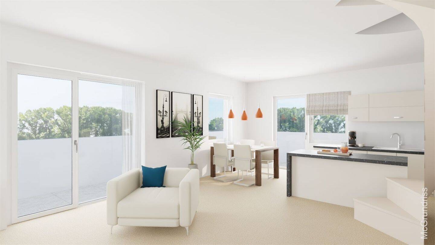 PROVISIONSFREI Traumhafte Maisonettewohnung mit Blick über die City – Mainz – Vorschaubild 3