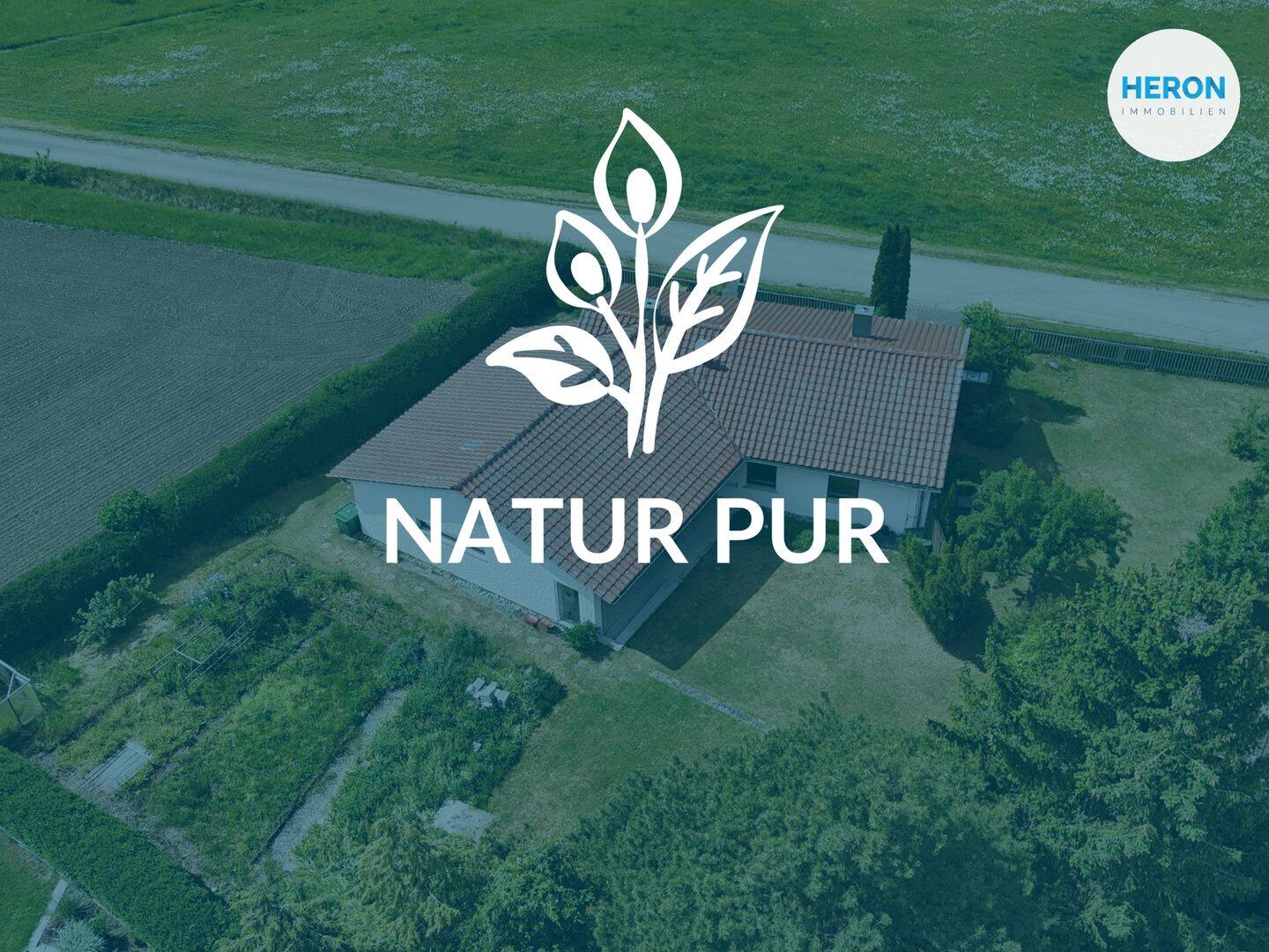 NATUR PUR - Einzigartiger Bungalow direkt am Feldrand in Gerolfingen-Aufkirchen – Gerolfingen – Bild 1 von 9