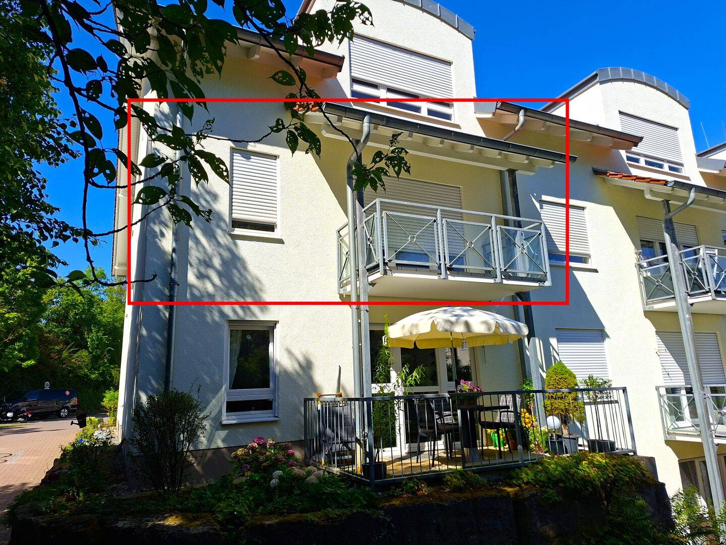 Betreutes Wohnen *** Schöne, helle 1- Zimmer- OG- Wohnung mit Ostbalkon