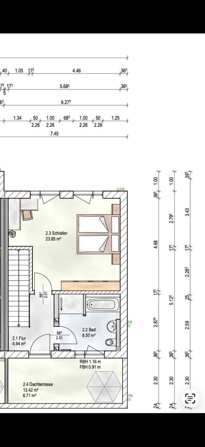 Modernes Reihenhaus mit Garten und großer Dachterrasse in der Carl-Immermann-Straße – Dresden – Vorschaubild 6