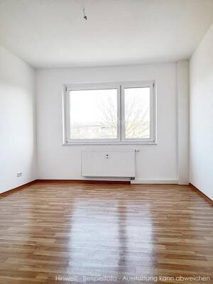 4-Raum-Erdgeschosswohnung mit Tageslichtbad, Dusche und Balkon – 2977 Hoyerswerda – Vorschaubild 5