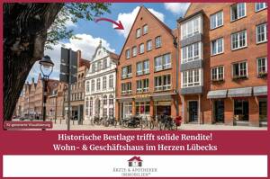 Historische Bestlage trifft solide Rendite - Wohn- & Geschäftshaus im Herzen Lübecks – 23552 Lübeck – Vorschaubild 1