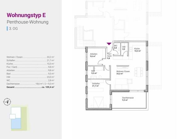 Dachgeschosswohnung in 92339 Beilngries mit 111,02 m² kaufen
