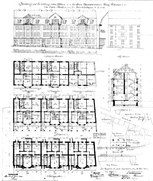 Stilvolles Altbau-Wohnhaus-Ensemble bestehend aus 3 Mehrfamilienhäusern unmittelbar im Zentrum Borbeck - trotzdem ruhig gelegen – 45355 Essen – Vorschaubild 6