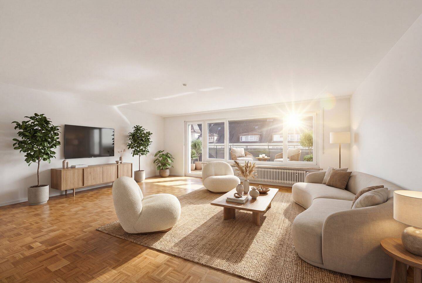 Schwabing - familienfreundliche Dachgeschosswohnung – München – Vorschaubild 2