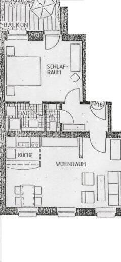 EF - Zentrale Lage mit Balkon, EBK und Stellplatz – Erfurt – Vorschaubild 2