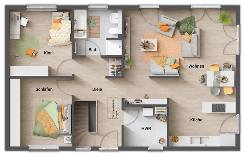 Der Bungalow für jedes Alter - modern und vielseitig – Neuenbürg – Vorschaubild 8