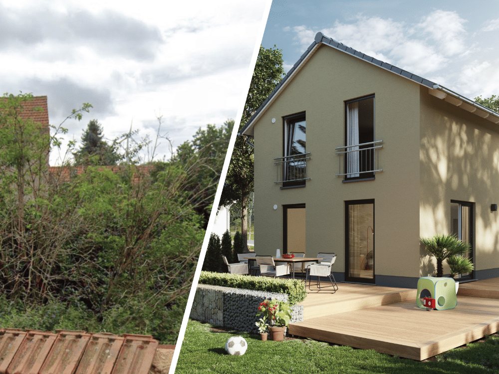 Das flexible Haus für schmale Grundstücke in Möbisburg – Erfurt – Bild 1 von 9