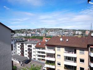 möblierte Wohnung 2 Zi., ruhig und hell, 2. OG, 2 x Blk., EBK, Gas Kamin mit Blick über Stuttgart – 70190 Stuttgart – Vorschaubild 9