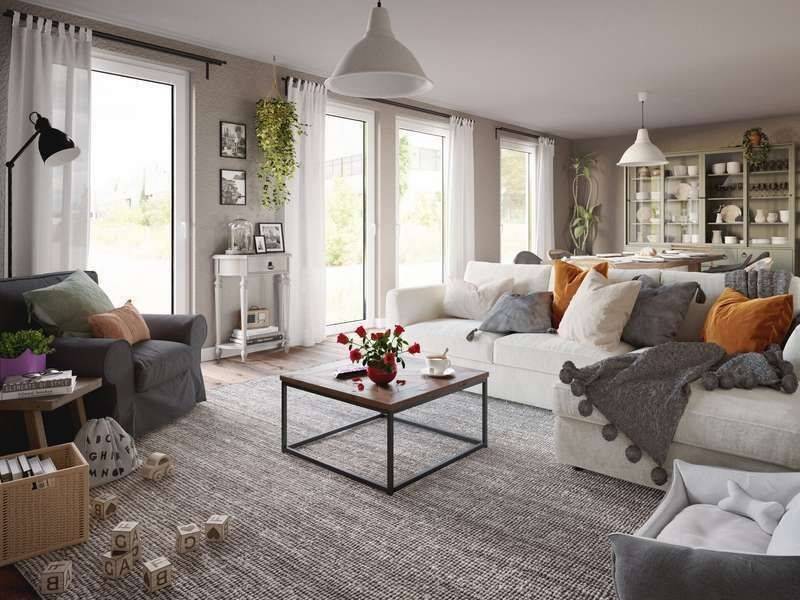 massiv gebaut Stadtvilla 145, Preis inkl. Grundstück – Bexbach – Vorschaubild 7