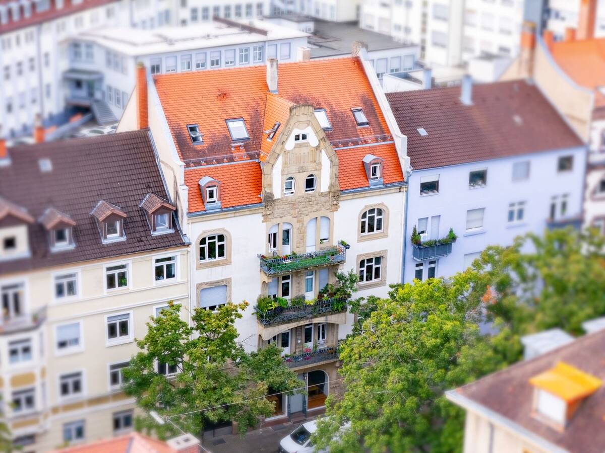 Altbauflair trifft Zukunft - Charmante 2-Zimmer Wohnung in attraktiver Lage – 76137 Karlsruhe – Bild 1 von 9