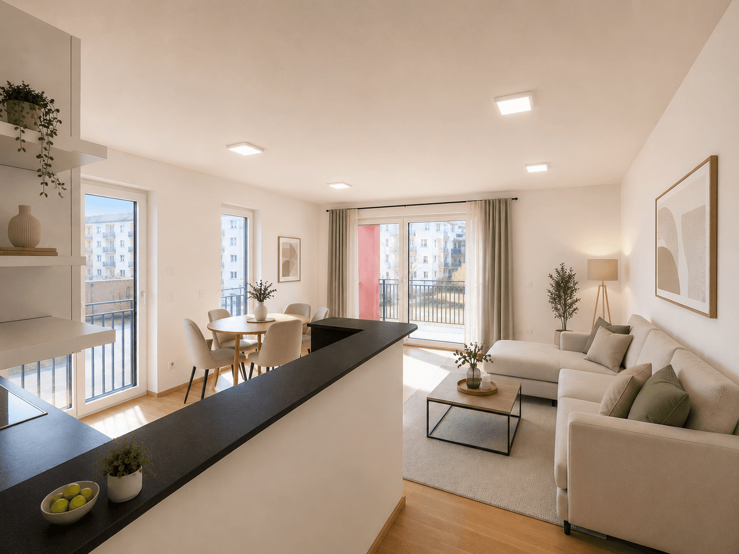 KENSINGTON - Exklusiv - helle 2 Zimmer Wohnung in Neuaubing – München – Vorschaubild 2