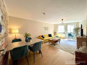 27456 HomeCompany Dresden Möbliert 3-Zimmer Apartment mit Balkon in Dresden - Äußere Neustadt - max. 4 Personen