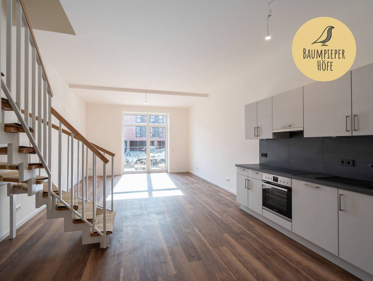 Maisonettewohnung mit Einbauküche und Terrasse – 21149 Hamburg – Bild 1 von 9
