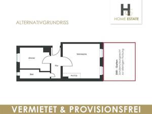 Heute an morgen denken - vermietete Altbauwohnung mit Garten & Provisionsfrei – 12159 Berlin – Vorschaubild 5