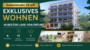 Exklusive Neubauwohnungen in Erfurt | Geibelstraße 28 a+b – 99096 Erfurt – Vorschaubild 3