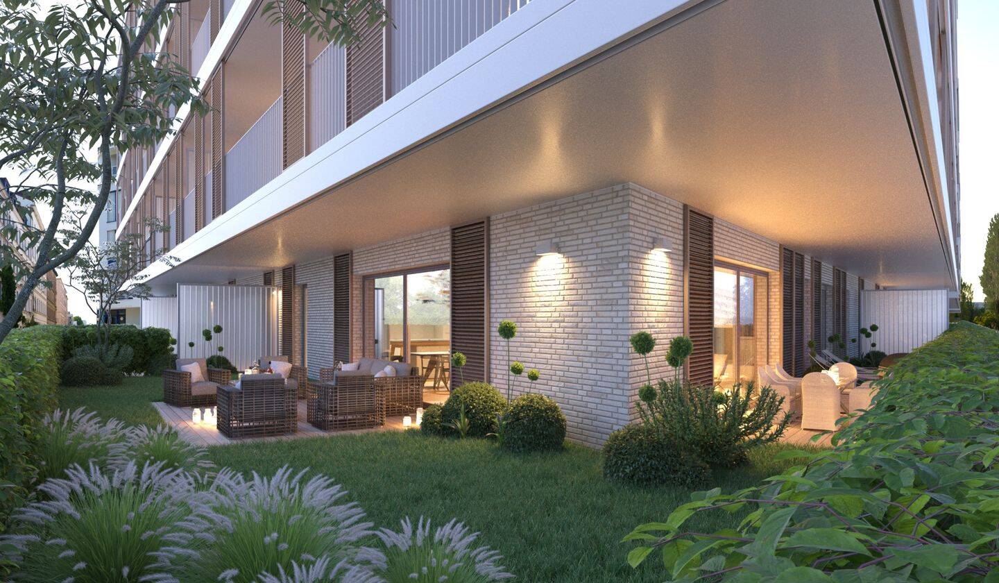 * Erstbezug Neubau - Wunderschöne Wohnung mit 2 Terrassen und großem Gartenanteil *