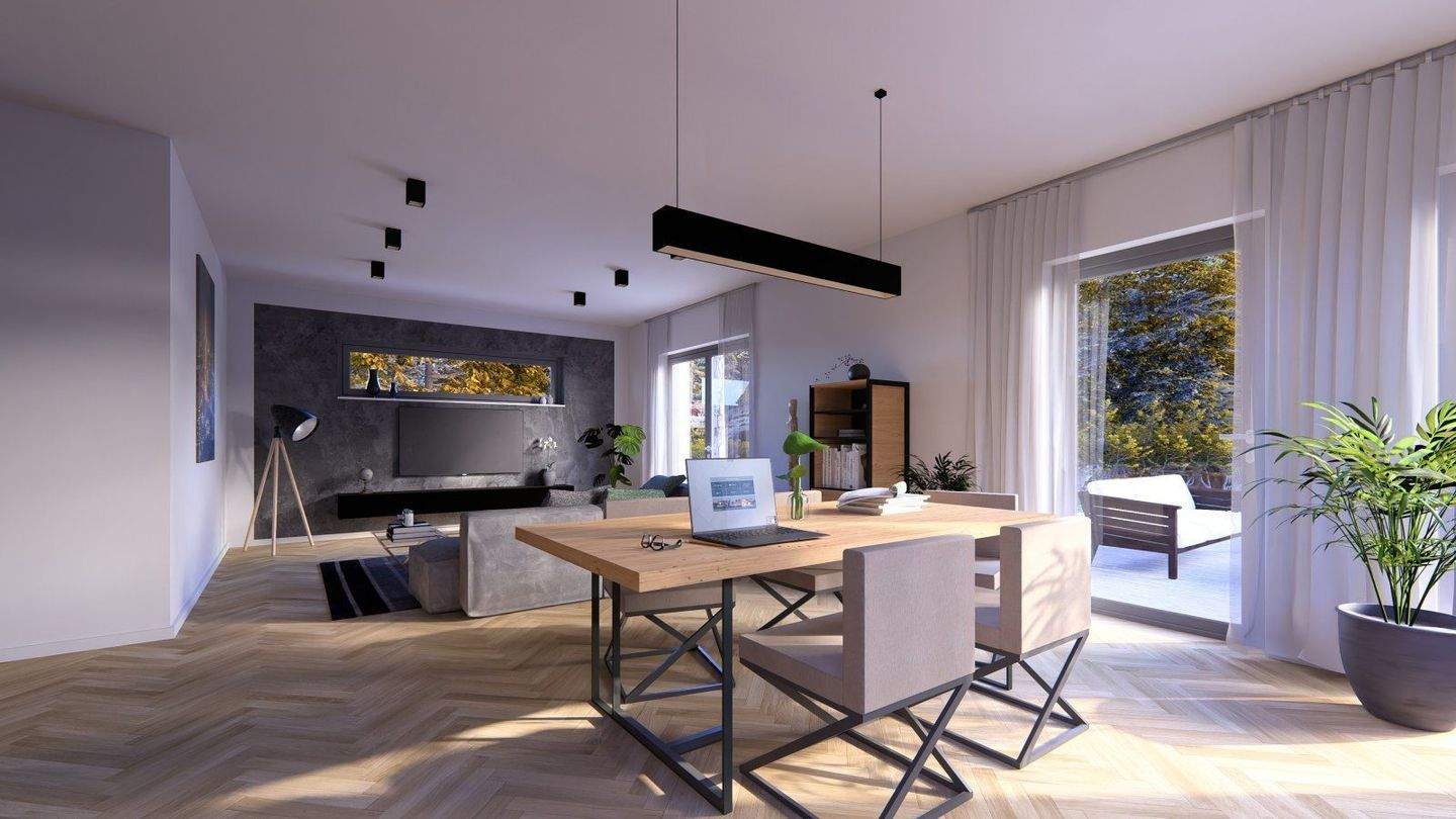 Modernes Wohnen mit Stil: Elegante Architektur trifft auf höchsten Komfort – Meißen – Vorschaubild 4