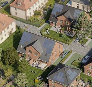 Neubau-Doppelhaushälfte (C1) mit 143 m² Wfl., 4,5 Zimmer, 300 m² Grundstück * provisionsfrei * KfW-förderfähig * Energieeffizienzhaus 40 * – 22589 Hamburg – Vorschaubild 4