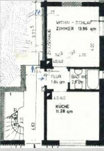 Möblierte 1 Zi. Whg. in München, Stadtteil Trudering-Riem mit Küche und Bad – München – Vorschaubild 2