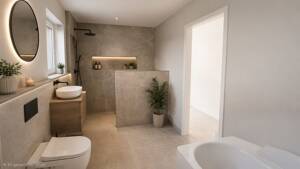 Erstbezug in Dachau - moderne 3 Zimmerwohnung mit Terasse und Garten – 85221 Dachau – Vorschaubild 9
