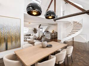 Unverwechselbare Maisonette mit sonniger Dachterrasse & historischem Flair. – 40472 Düsseldorf – Vorschaubild 2