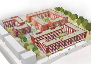 Neubauerstbezug: 1-Zimmer-Wohnung - Nur mit ***Wohnberechtigungsschein für den 2. Förderweg*** – 22041 Hamburg – Vorschaubild 2