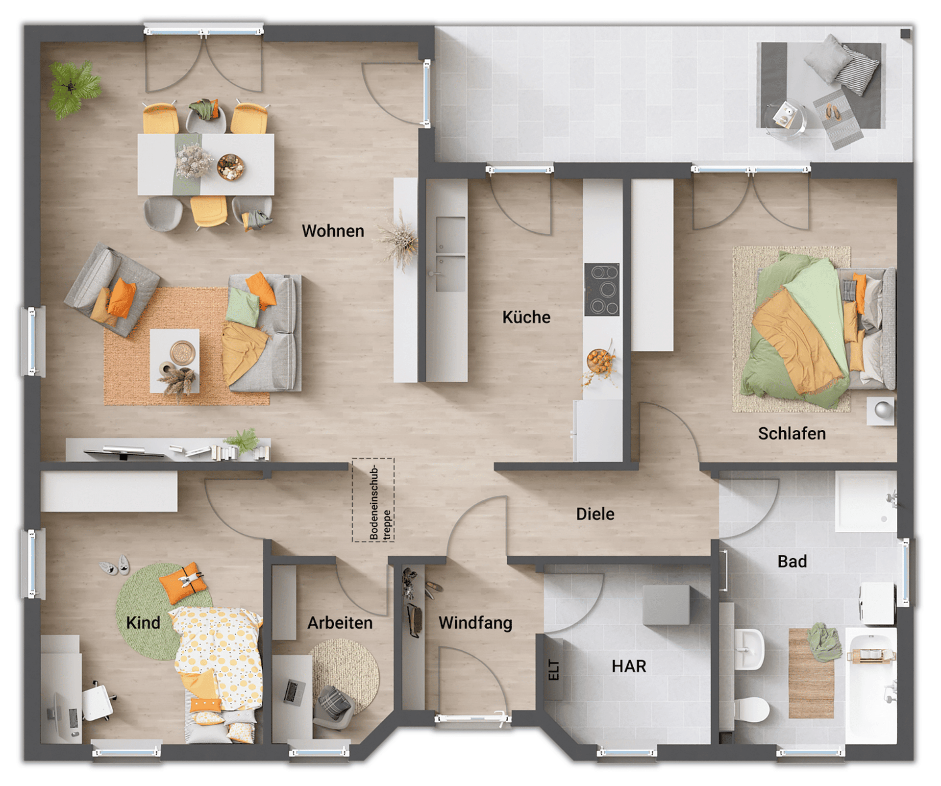 Bungalow in 29664 Walsrode mit 108 m² kaufen