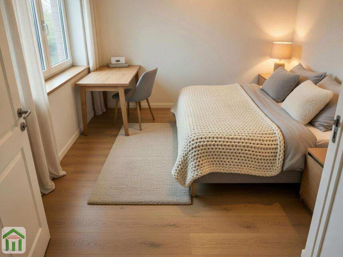 Neubau-Erstbezug: Barrierefreier A+ Bungalow als Doppelhaushälfte in Westrhauderfehn (WE1) – Rhauderfehn – Vorschaubild 9