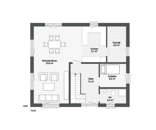 Architektonische Brillanz: Entdecken Sie das ideale Zuhause für Anspruchsvolle – Gudensberg – Vorschaubild 6
