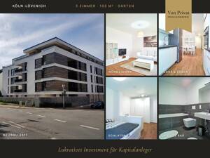 ARCHITEKTEN-DESIGN: 3-Zi-Gartenwohnung | 2 Bäder | 102 m² Luxus & S-Bahn-Anbindung