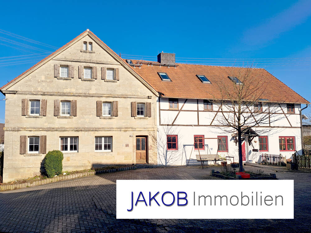 Vierseithof mit vielen Möglichkeiten! Ehemals bäuerliches Anwesen in Waldau. – Neudrossenfeld – Bild 1 von 9