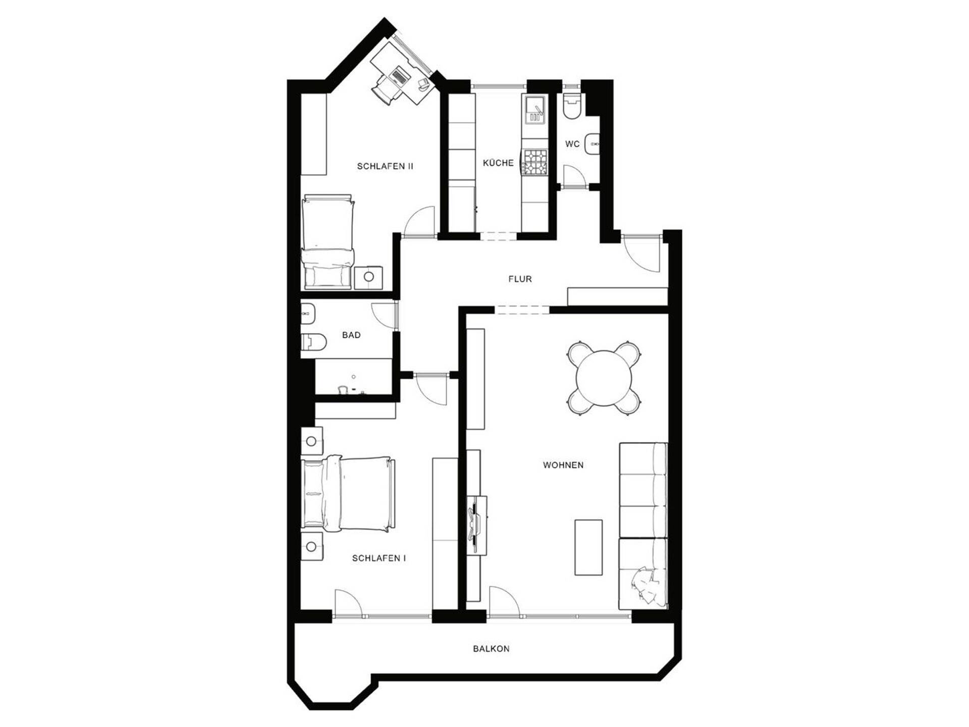 Etagenwohnung in 78464 Konstanz mit 88,01 m² kaufen